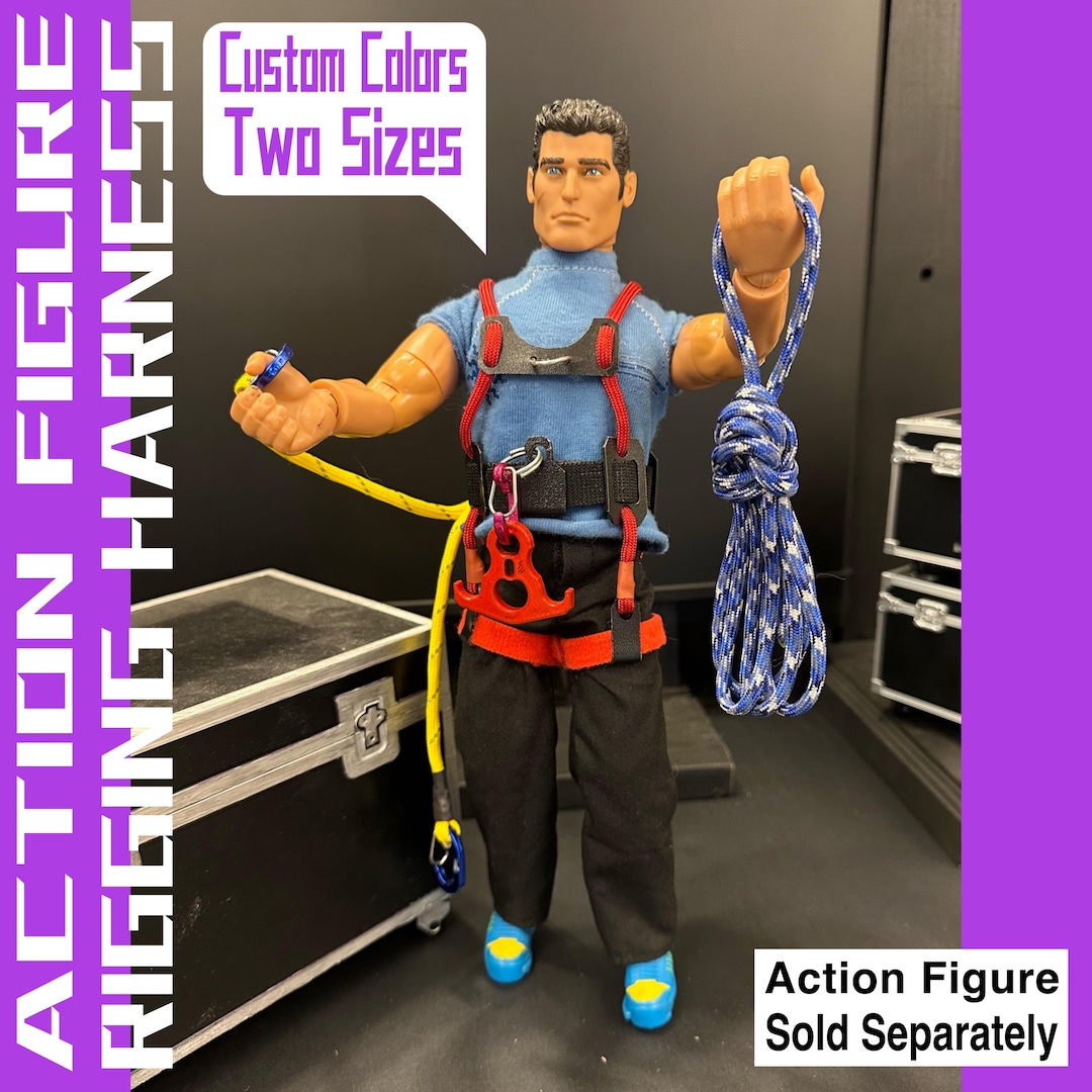 Action Figure Rigging Harness: 12-inch Doll Positioning - Etsy
