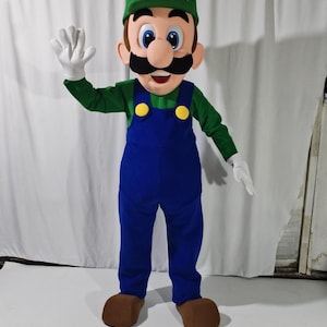 Luigi groene loodgieter mascottekostuum