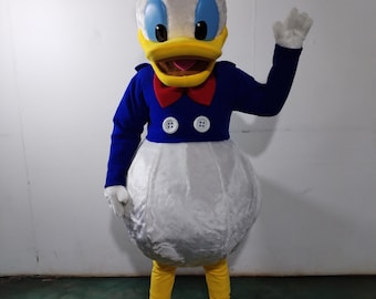 disfraz de mascota de pato Donald
