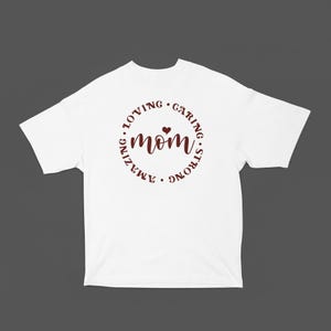 Liebevolle Garing starke erstaunliche Mutter, Muttertags-T-Shirt, glücklicher Muttertag, Muttergeschenk, glückliches Muttertagst-stück, Mama, Muttertagsgeschenk