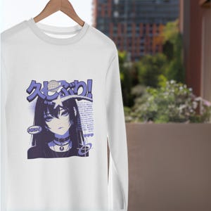 Harajuku Sweatshirt, Japanische Anime Streetwear, Gothic Grunge Übergroßer Hoodie, Lässige Anime Wear, Manga Streetwear, Valentinstag Geschenk