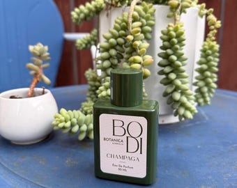 Champaga Eau de Parfum | Tomato Leaf, Mushroom, Tonka Bean | Unisex Fragrance