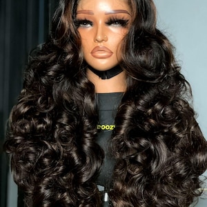 100 Percent Vietnamese Human Hair HD Lace Wig , SDD, 5x5 Closure, 250 Percent Density, Bouncy - Free Shipping