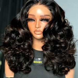 100 Percent Vietnamese Human Hair, SDD, 5x5 HD Lace Closure Wig, Bouncy, 250 Percent Density - Free Shipping