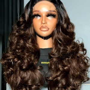 100 Percent Vietnamese Human Hair, SDD, 5x5 HD Bouncy Lace Closure Wig. 250 Percent density - Free Shipping