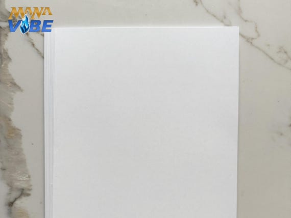 TCG Cardstock - German Black/blue Core 330 GSM - Make MTG Proxy S33 - 10  Sheets - Etsy