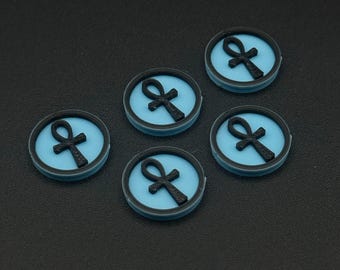 Servants of the Apocalypse Tokens for Marvel Crisis Protocol MCP, Affiliation Markers Set of 5 or 10, 3D Printed Tabletop Gaming Accessory