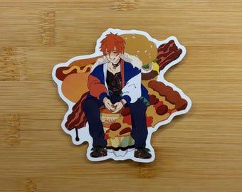 Obey me! Anime & Videogame Beelzebub Vinyl Sticker || Obey me! Anime & Videogame Beel Merch