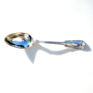 Antique Gorham Sterling Silver Spoon - Chesterfield Pattern, Inscribed Ruth, 1910