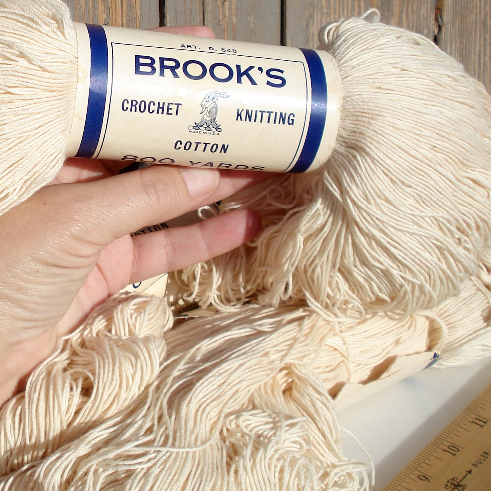 Vintage Brook's Crochet & Knitting Cotton Set of 5 Etsy