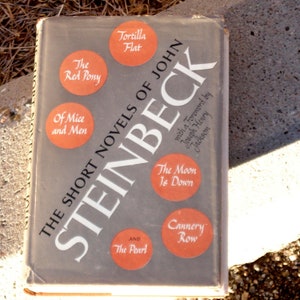 John Steinbeck - Short Novels, 1953 Book Club Edition, The Viking Press, New York