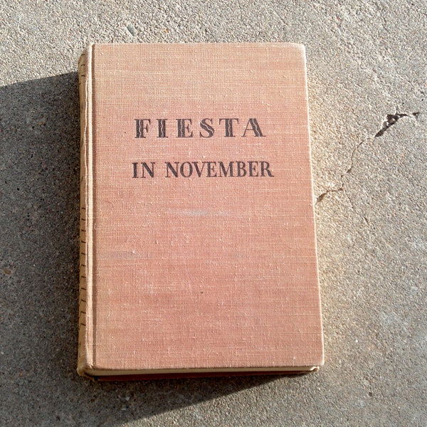 Vintage Book - Fiesta in November - Stories from Latin America, 1942