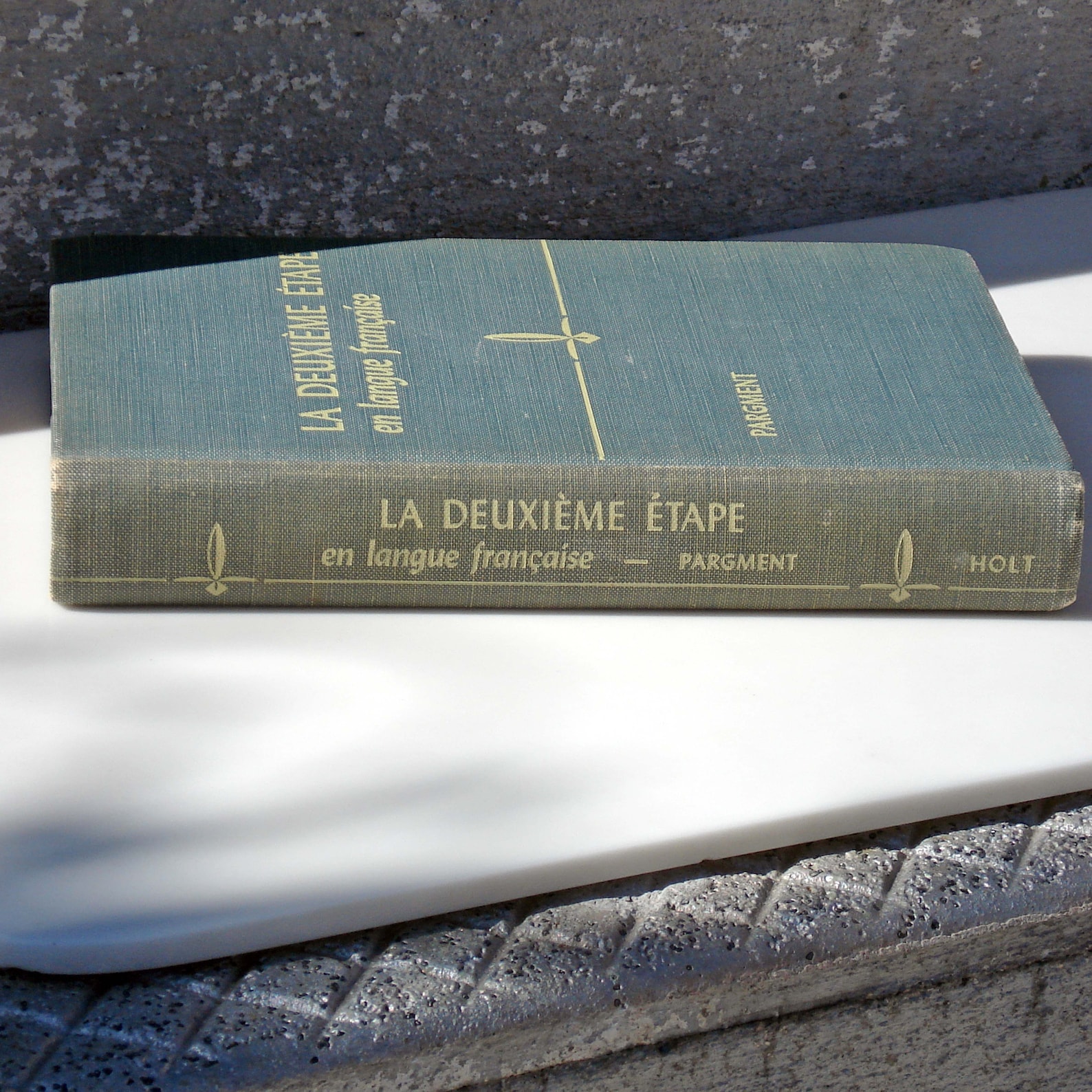 Vintage French Language Textbook La Deuxième Étape ©1940 Etsy.de