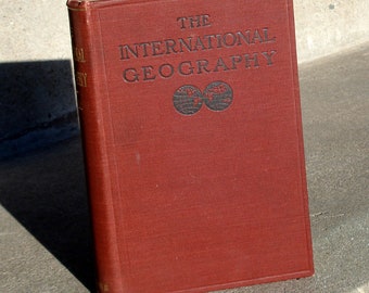 Antique Book - Appleton's 'The International Geography' 2nd Edition, 1902