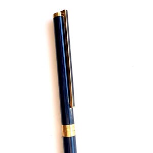 デュポン　クラシック　ボールペン　和柄　レアlaque de chine S.T. Dupont Classic Laque De Chine Ball Point Pen - Midnight Blue