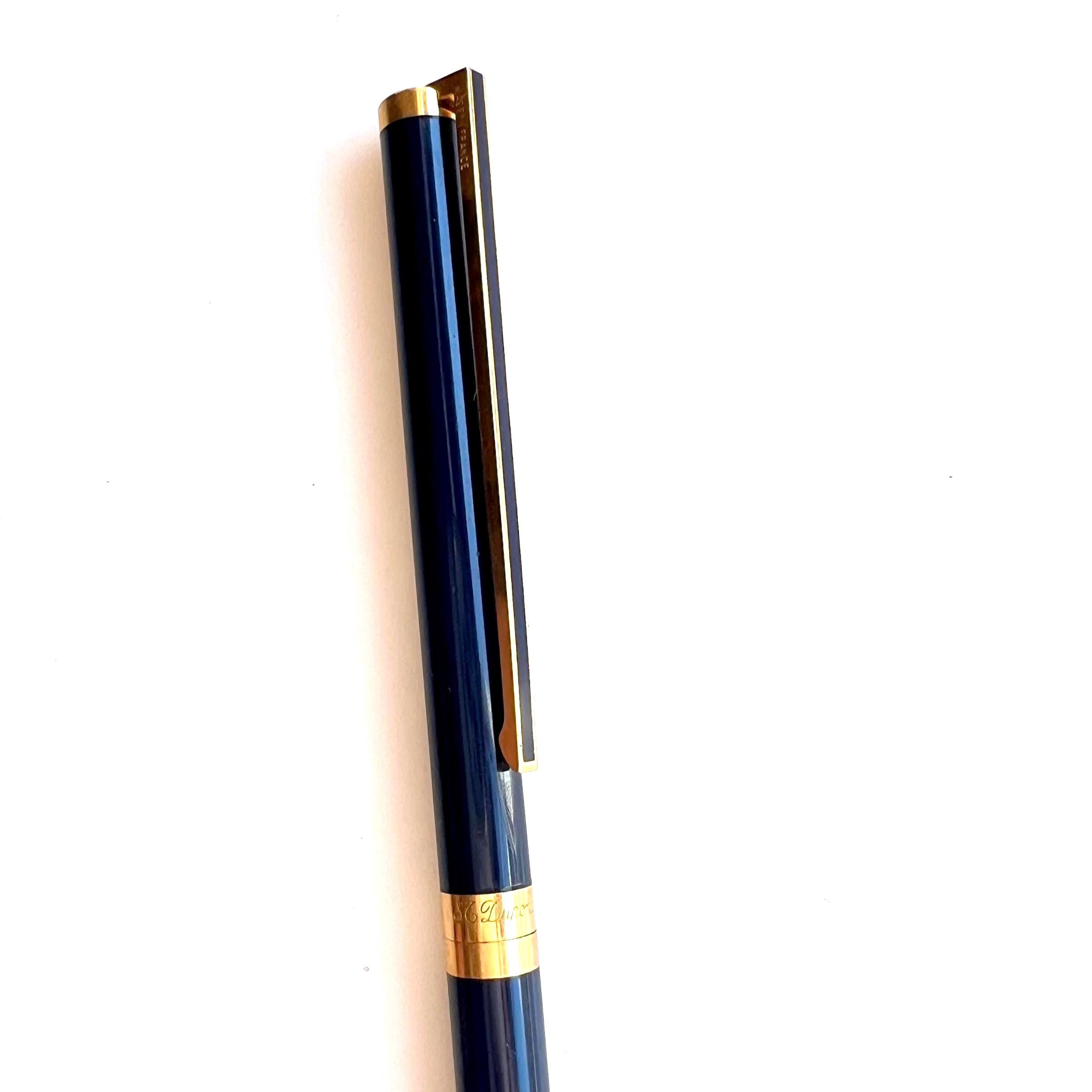 S.T. Dupont Classic Laque De Chine Ball Point Pen - Midnight Blue