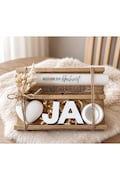 Personalized money gift for weddings, including names of the bride and groom, gift set, wish fulfiller, individual wedding gift, engagement gift, creative product logo