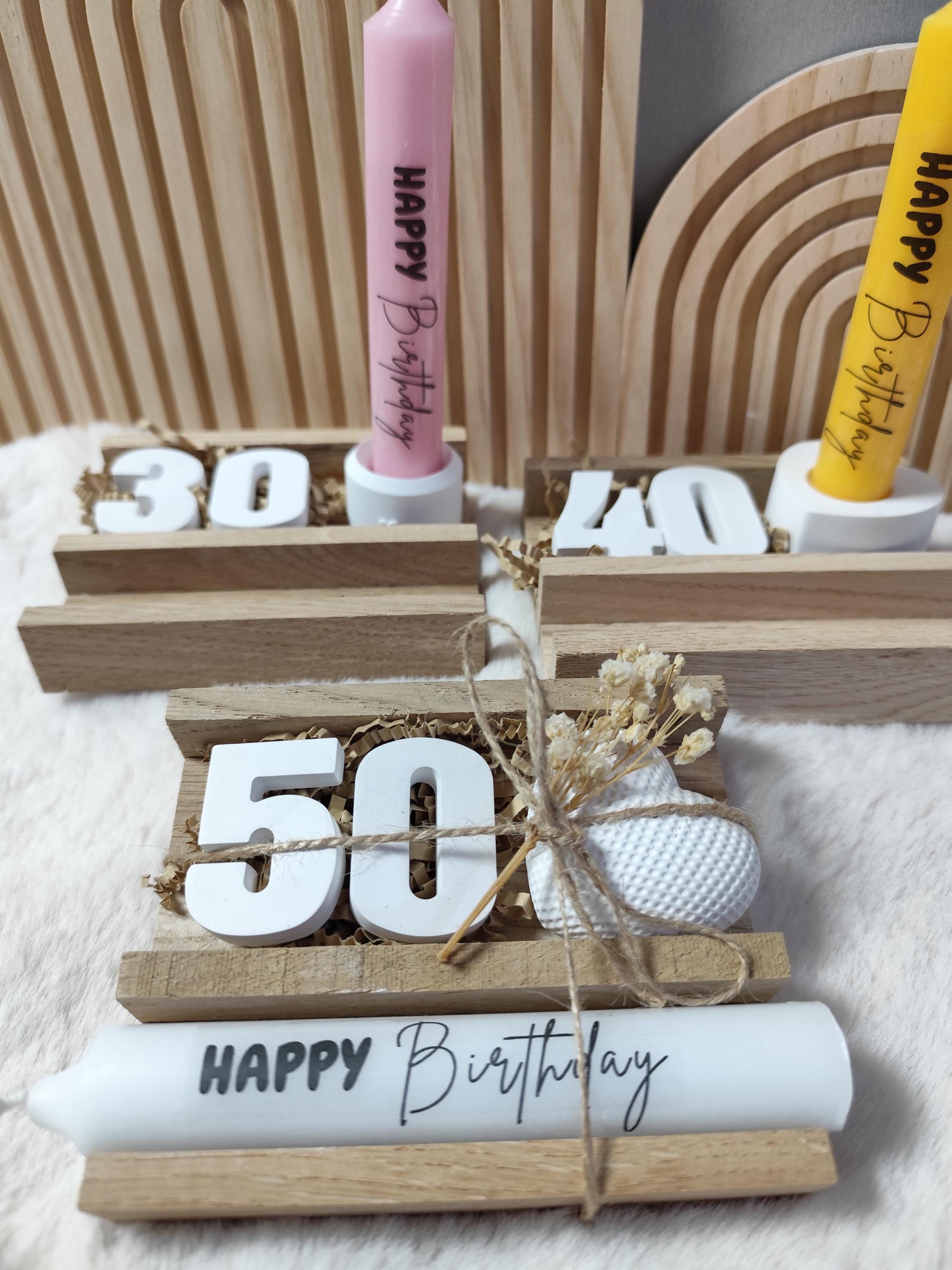 50 jahre geburtstagskerze