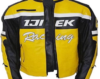 Men Leather Jacket Dead Rising 2 Chuck Greene