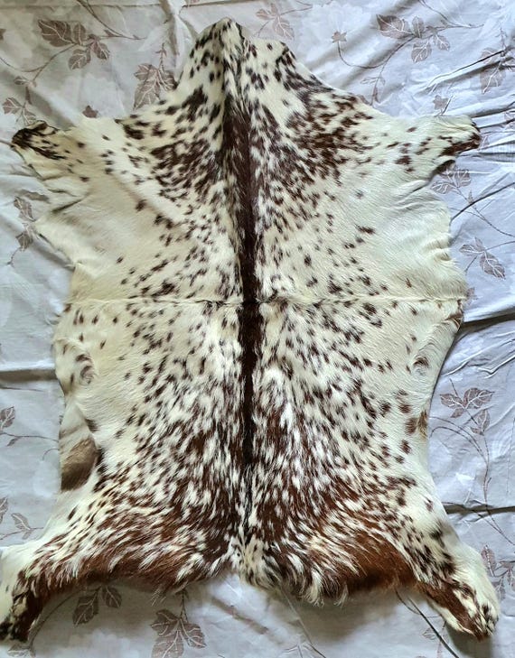 ヤギ革ラグ ブラウン 最高級ヤギ革 約33インチ x 42インチ - Etsy 日本