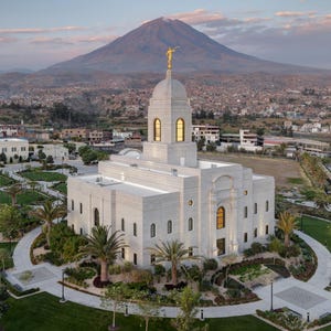 Arequipa, Pérou LDS Temple Drone Photo téléchargement numérique