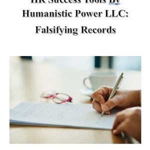 Falsifying Records Disciplinary Letter Template for HR and Management