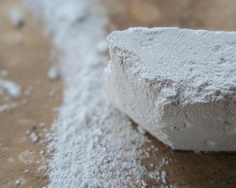 Natural Mineral Chalk Chunks (4 oz) | Ritual Chalk | Altar, Sigil & Circle Casting Tool