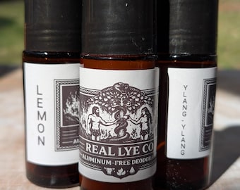 Magnesium Roll On Deodorant | Sensitive Skin, Vegan, Aluminum-Free, Organic Essential Oils