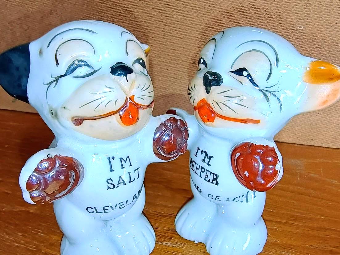 Bonzo Dog Salt Pepper - Etsy