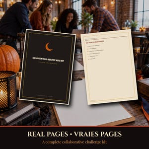 Halloween 2026-2027 Team Building Games for Work Printable, 20-100 People Office Virtual Hybrid Activities, Host Guide Score Sheets PDF imagen 4