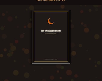 Mini Kit Halloween 2026 Enfants à Imprimer, 6 Activités 5 à 10 Ans, Bingo Mime Dessin Chasse PDF Français