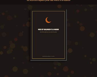 Mini Kit Halloween 2026 à la Maison à Imprimer, 6 Jeux Rapides Famille, Chasse Objets Quiz Défis PDF Français