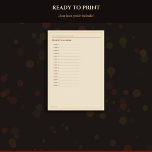 Halloween 2026-2027 Movie Marathon Printable, 31 Night Challenge Calendar, Film Rating Journal Trope Bingo Snack Cards, Instant Download imagen 3