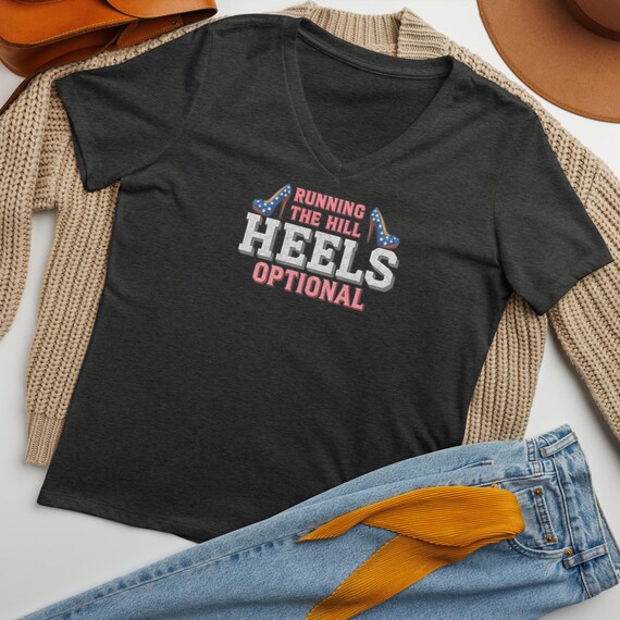 Washington DC V-neck T-shirt: Relaxed Fit Souvenir Tee  display picture 1