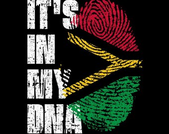 It’s In My DNA Vanuatu Flag Fingerprint Vanuatuan Pride PNG (Digital Download)