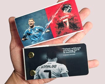 クリスティアーノ・ロナウド レアル・マドリード フリップブック – 4K HD サッカーアニメーション