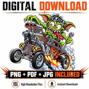 Lowbrow hot rod - Etsy 日本