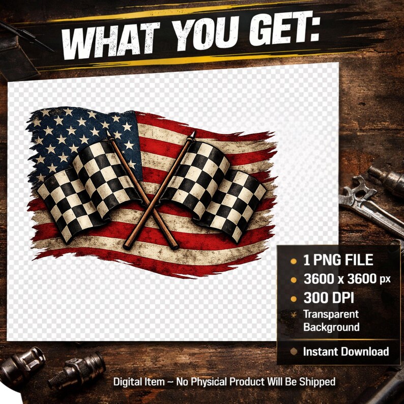 Distressed Racing Flag Background Racing American Flag PNG, Checkered Flag PNG, Race Car Shirt Design ...