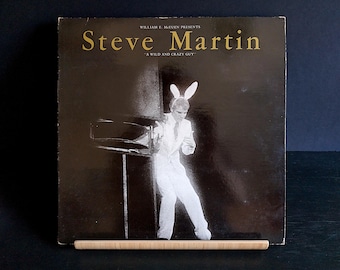 Steve Martin A Wild and Crazy Guy - Vintage Vinyl Record 1978 - Seventies Classic Comedy on Vinyl 12 Inch, Funny Record, Comedic Stand Up