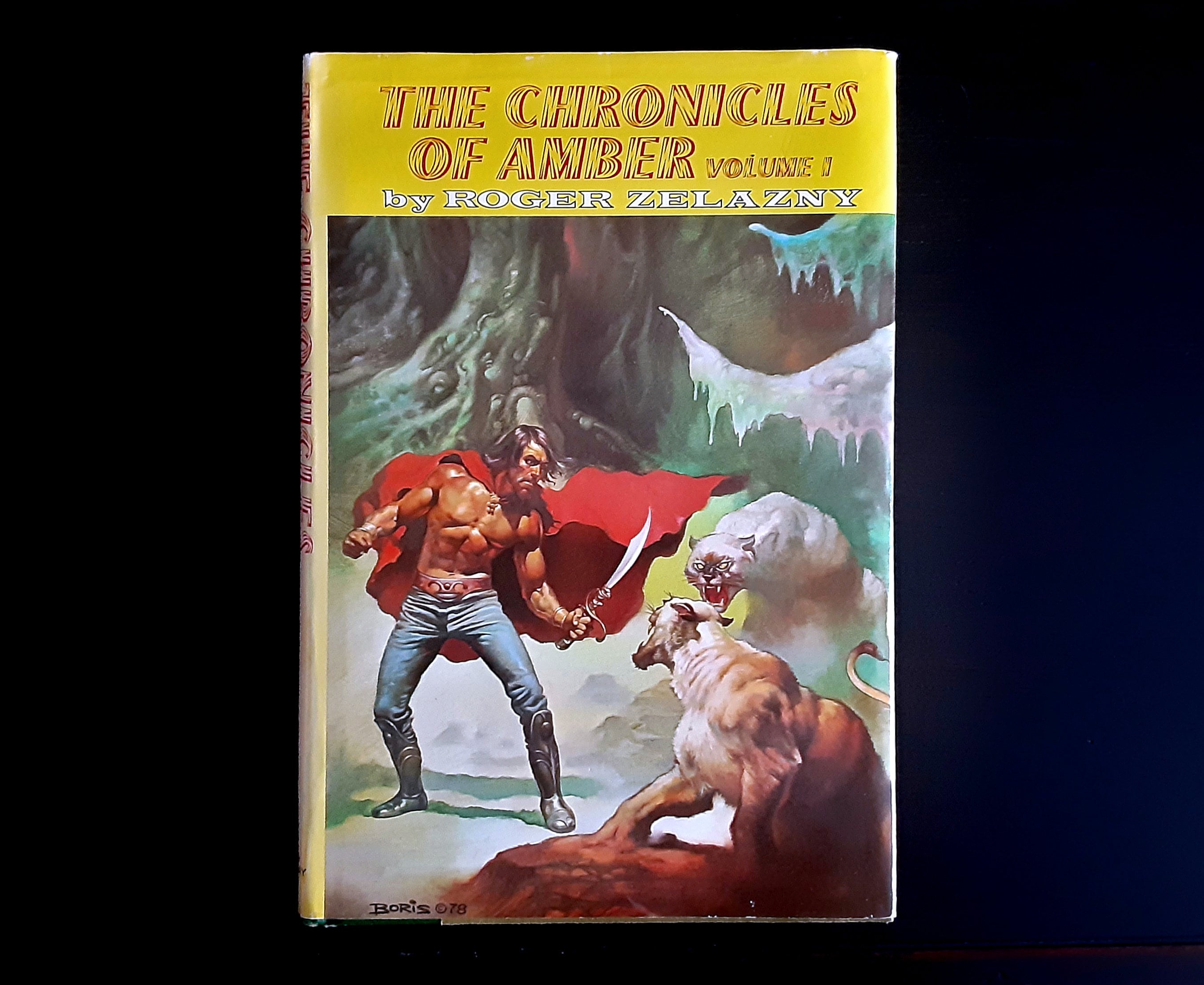 The Chronicles of Amber by Roger Zelazny - Vintage Hardcover Book