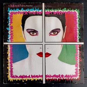 The Motels: All Four One - Vintage Vinyl Record 1982- Cool Eighties New Wave Pop/Rock -Includes Only the Lonely, So LA, forever Mine