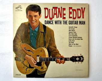 Duane Eddy: Dance With the Guitar Man - Vintage LP Record, Instrumental Guitar, Twang Guitar, Country Guitar - RCA Victor LPM-2648 - 1962