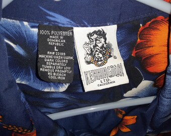 Vintage Kennington Floral Print Hawaiian Shirt Unisex L Blue, Red, Orange, White Size Unisex Large, Hibiscus Flowers, Summer, Dad Gift - Etsy Vintage Kennington Floral Print Hawaiian Shirt Unisex L Blue, Red, Orange, White Size Unisex Large, Hibiscus Flowers, Summer, Dad Gift - Etsy