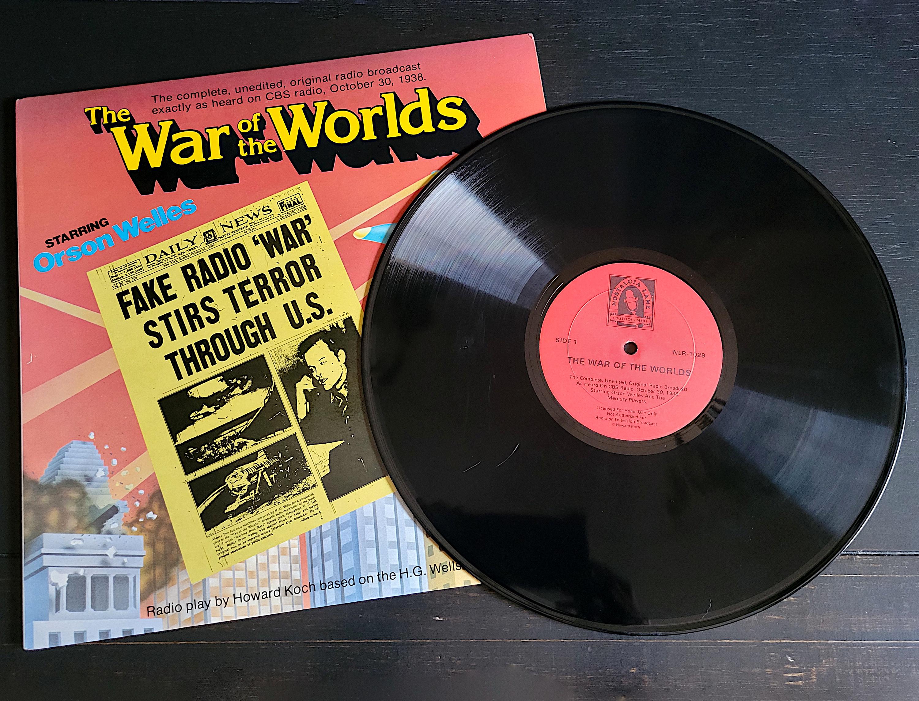 Orson Welles: the War of the Worlds - Original 1938 Radio