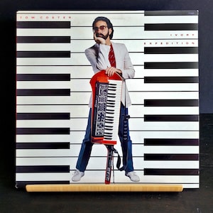 Tom Coster: Ivory Expedition - Vintage Vinyl 12 inch LP Record 1983 - Jazz Fusion - Randy Jackson, Steve Smith, Early Eighties Jazz Music