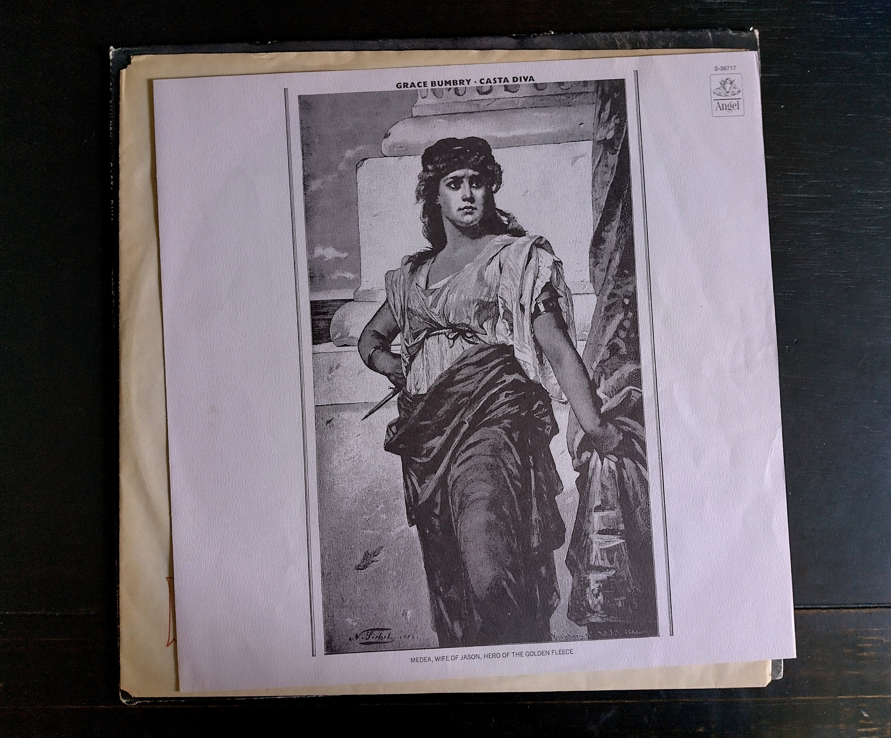 Grace Bumbry: Casta Diva- Vintage Vinyl Record, Opera Arias in the
