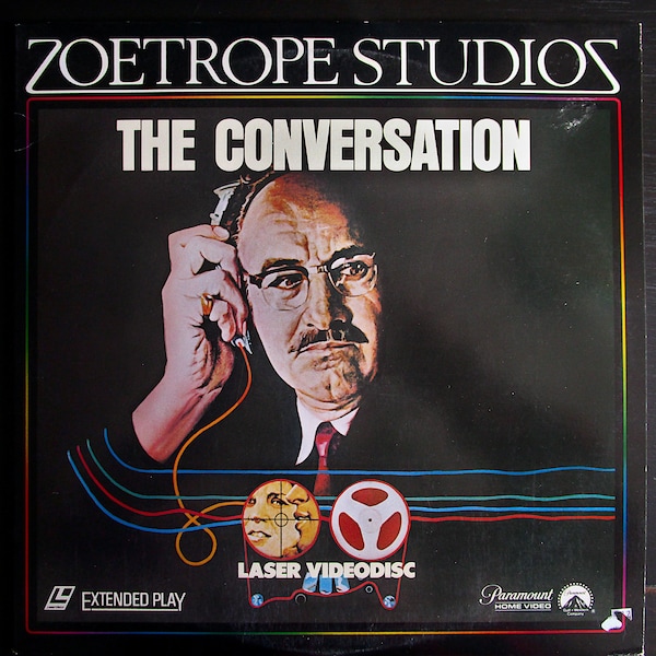 Vintage Videodisc: The Conversation - Gene Hackman, John Cazale, Harrison Ford, Cindy Williams, Robert Duvall - 1981