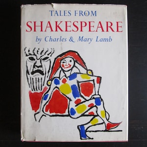 Tales From Shakespeare by Charles and Mary Lamb - Vintage Hardcover Book 1962, Shakespeare Stories, English Lit Major Book, Theater Lover