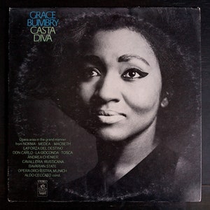 Grace Bumbry: Casta Diva- Vintage Vinyl Record, Opera Arias in the Grand Manner, Bavarian State Orchestra, Aldo Ceccato Conductor, Classical