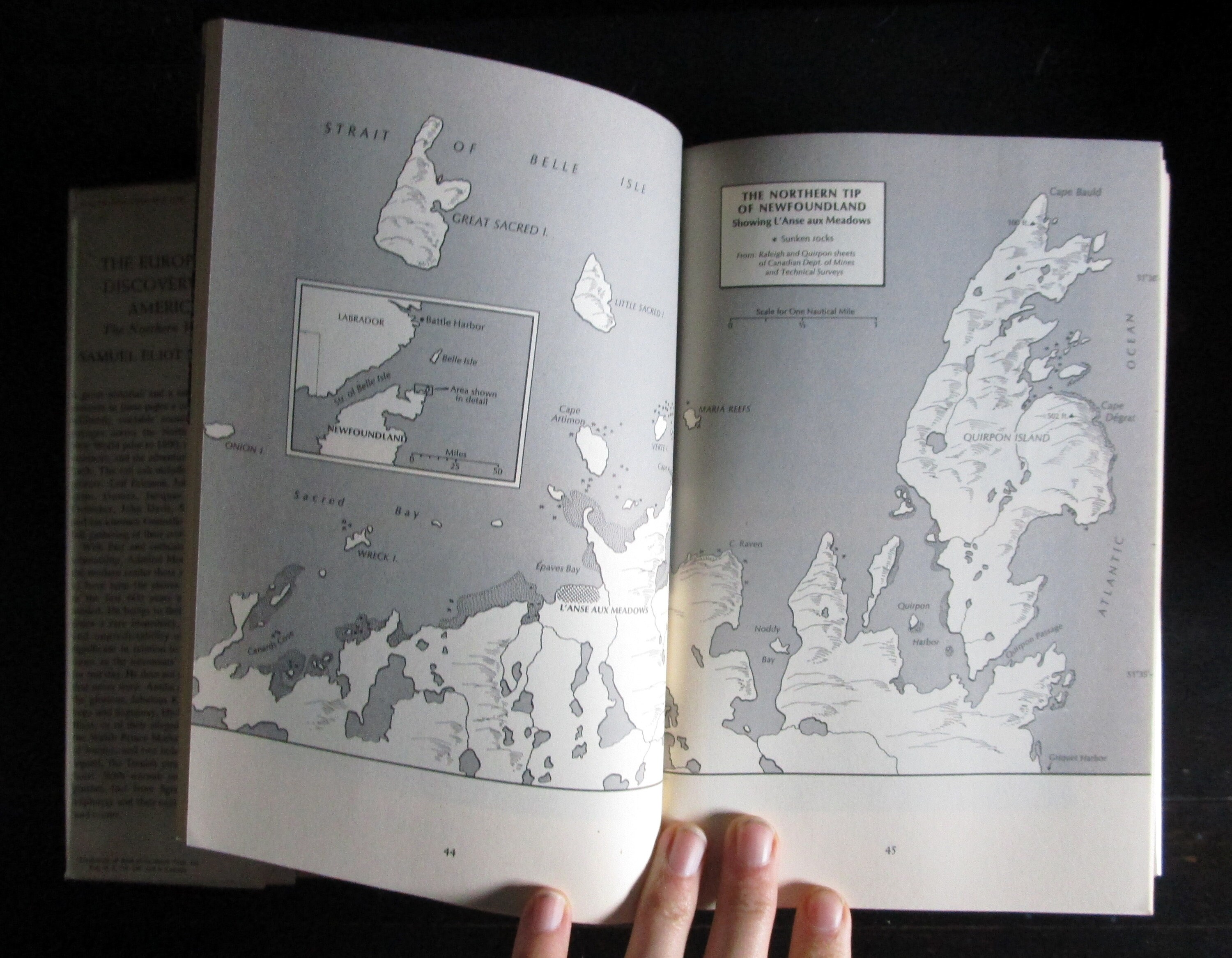 The European Discovery of America: the Northern Voyages by Samuel